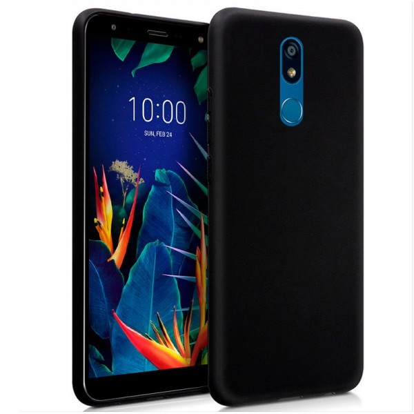 Funda COOL Silicona para LG K40 (Negro)