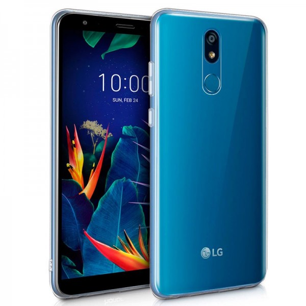 Funda COOL Silicona para LG K40 (Transparente)
