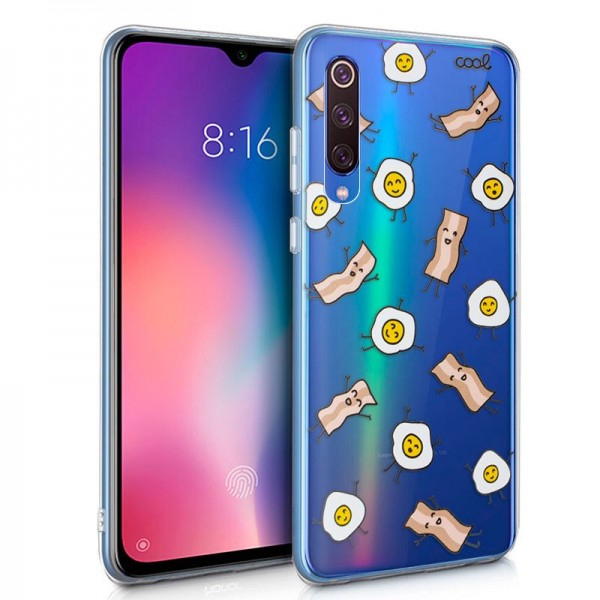 Carcasa COOL para Xiaomi Mi 9 SE Clear Bacon