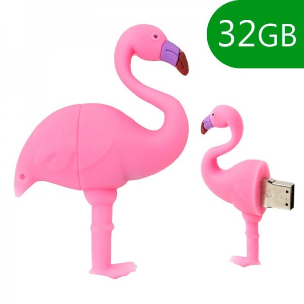 Pen Drive USB x32 GB Silicona Flamenco