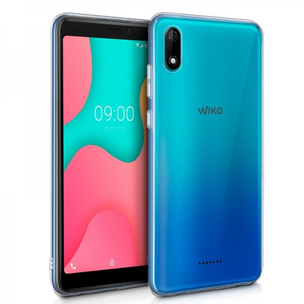 Funda COOL Silicona para Wiko Y60 (Transparente)