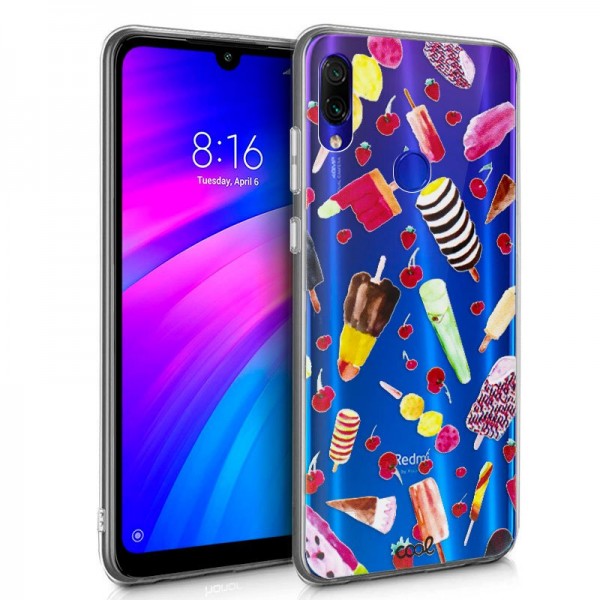 Carcasa COOL para Xiaomi Redmi 7 Clear Helados