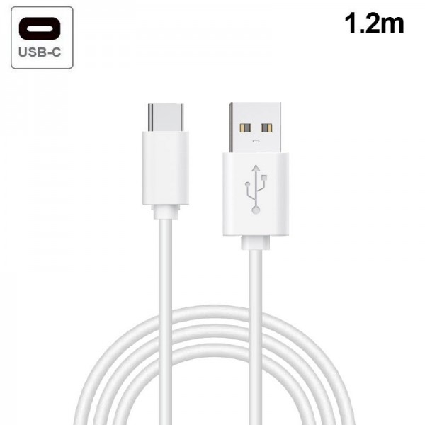 Cable USB Compatible COOL Universal TIPO-C (1.2 me...