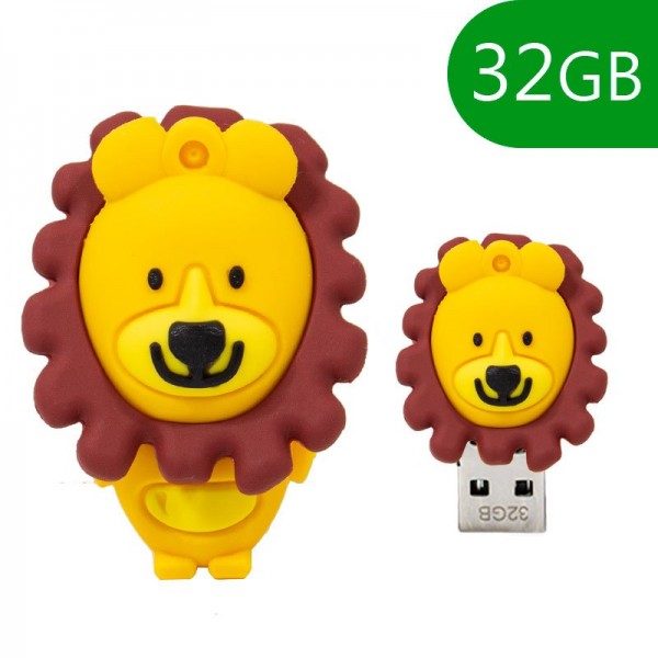 Pen Drive USB x32 GB Silicona León