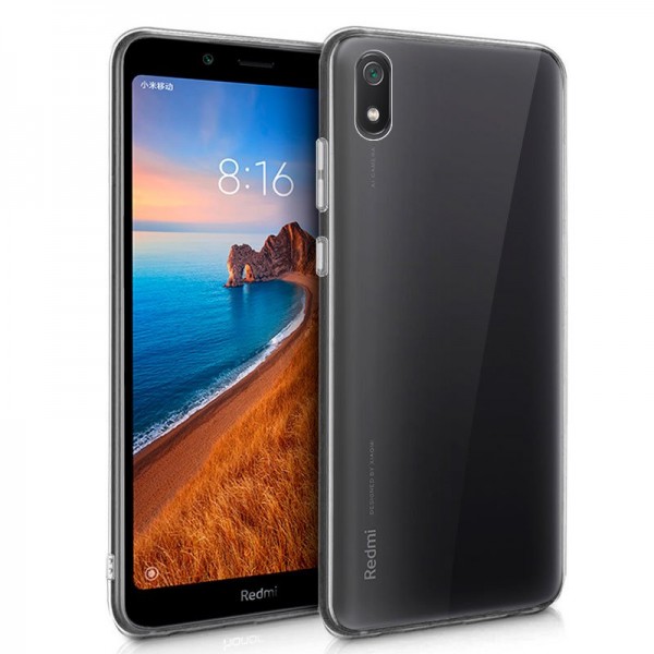 Funda COOL Silicona para Xiaomi Redmi 7A (Transpar...