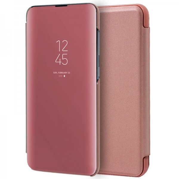 Funda Flip Cover Xiaomi Redmi 7A Clear View Rosa