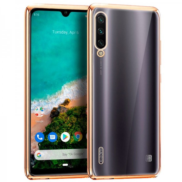 Carcasa COOL para Xiaomi Mi A3 Borde Metalizado (D...
