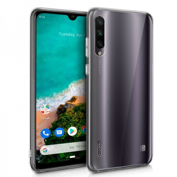 Funda COOL Silicona para Xiaomi Mi A3 (Transparent...