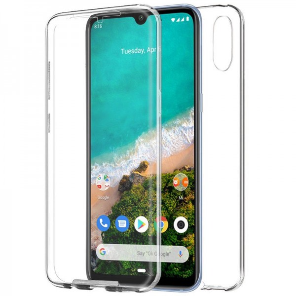 Funda COOL Silicona 3D para Xiaomi Mi A3 (Transpar...