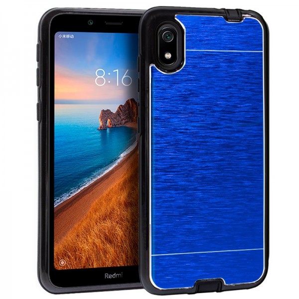 Carcasa Xiaomi Redmi 7A Aluminio (Azul)