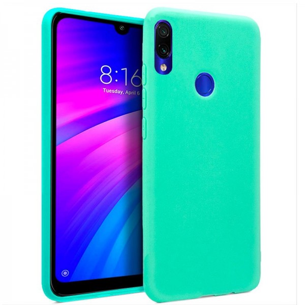 Funda COOL Silicona para Xiaomi Redmi 7 (Mint)