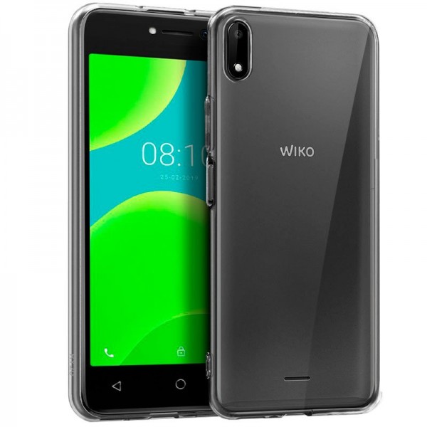 Funda COOL Silicona para Wiko Y50 (Transparente)