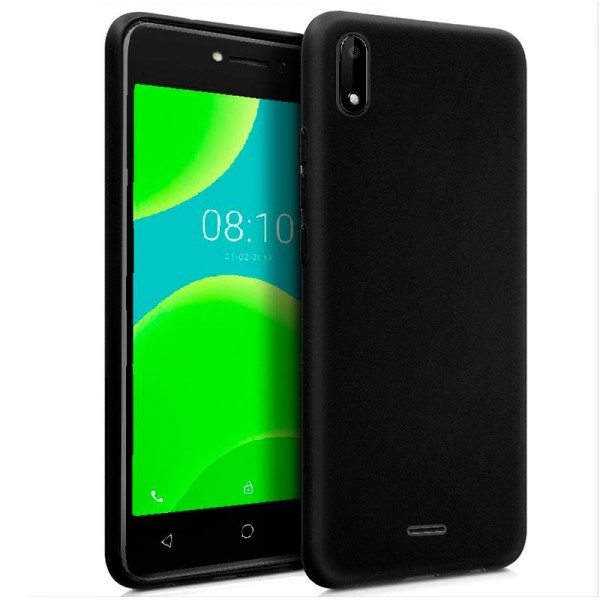 Funda COOL Silicona para Wiko Y50 (Negro)