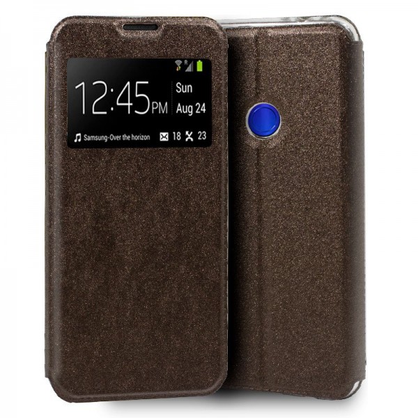 Funda Flip Cover Xiaomi Redmi 7 Liso Bronce