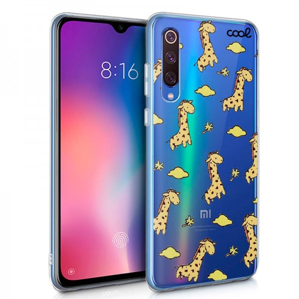 Carcasa COOL para Xiaomi Mi 9 SE Clear Jirafas