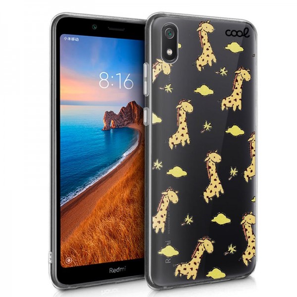 Carcasa Xiaomi Redmi 7A Clear Jirafas