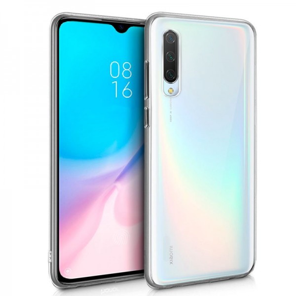 Funda COOL Silicona para Xiaomi Mi 9 Lite (Transpa...