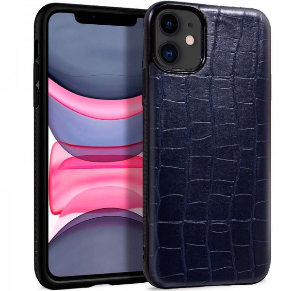 Carcasa COOL para iPhone 11 Leather Crocodile Mari...