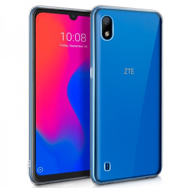 Funda COOL Silicona para ZTE Blade A7 2019 (Transp...