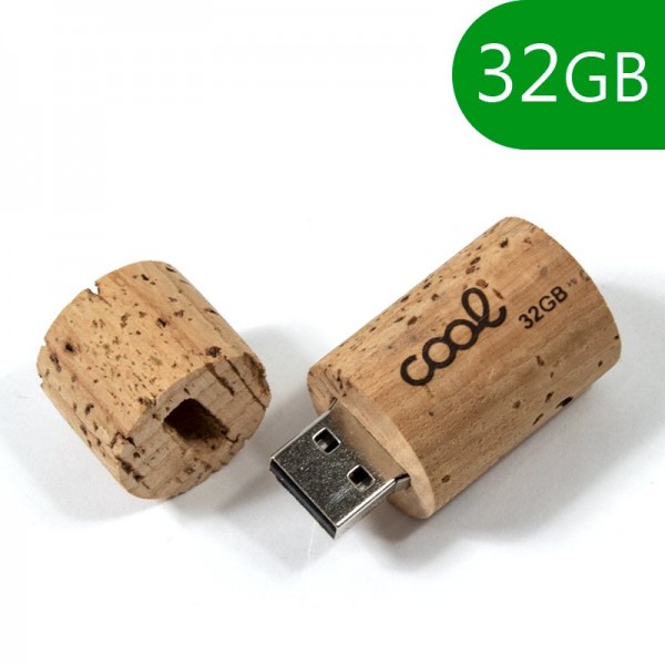 Pen Drive USB x32 GB Soft Corcho