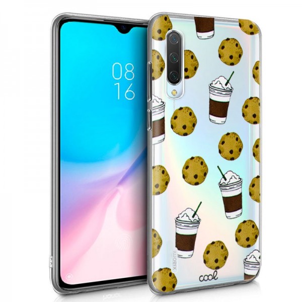 Carcasa COOL para Xiaomi Mi 9 Lite Clear Cookies