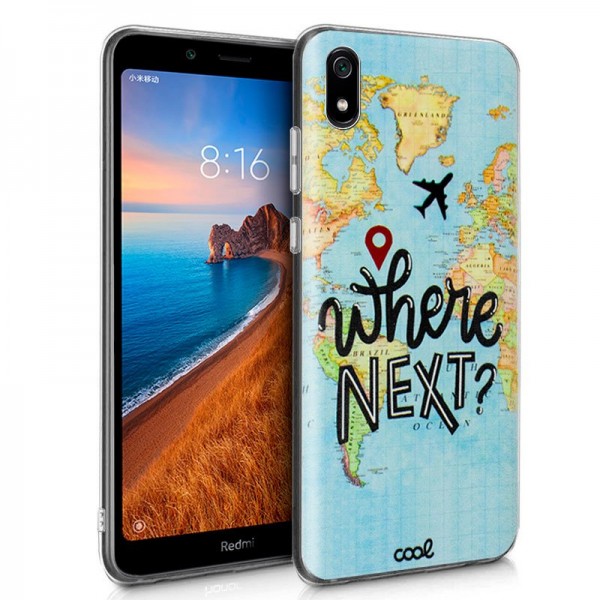 Carcasa Xiaomi Redmi 7A Dibujos Travel