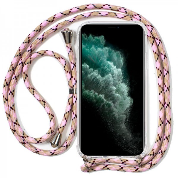 Carcasa iPhone 11 Pro Max Cordón Rosa
