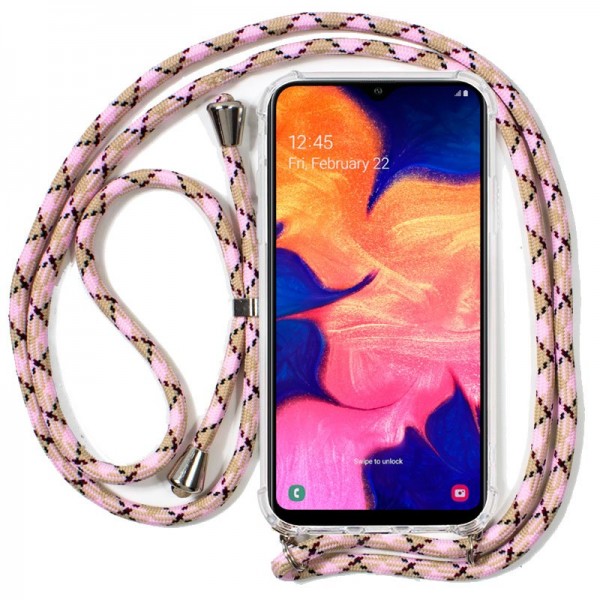 Carcasa Samsung A105 Galaxy A10 Cordón Rosa