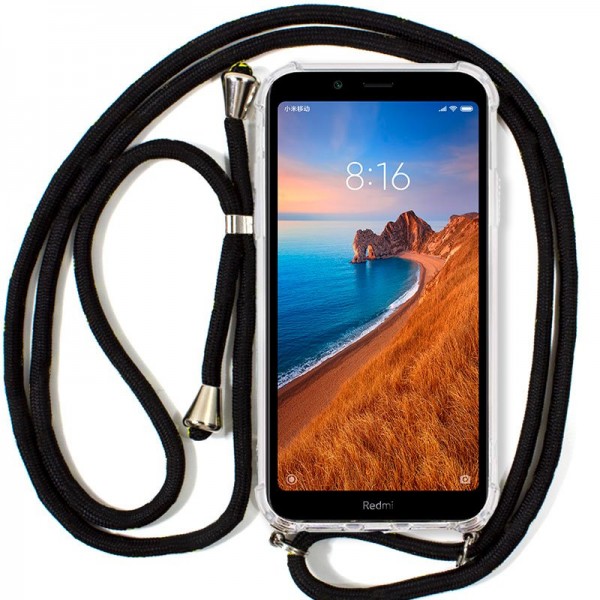 Carcasa Xiaomi Redmi 7A Cordón Negro