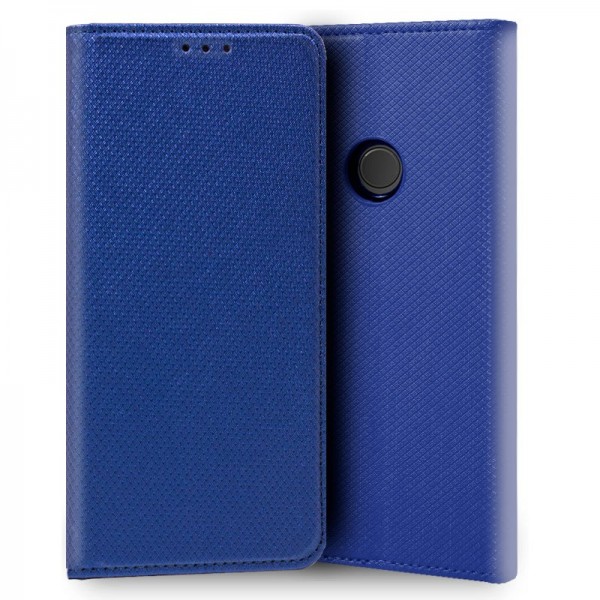 Funda Flip Cover Huawei P20 Lite Liso Azul