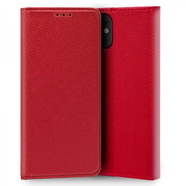 Funda Flip Cover iPhone 11 Liso Rojo