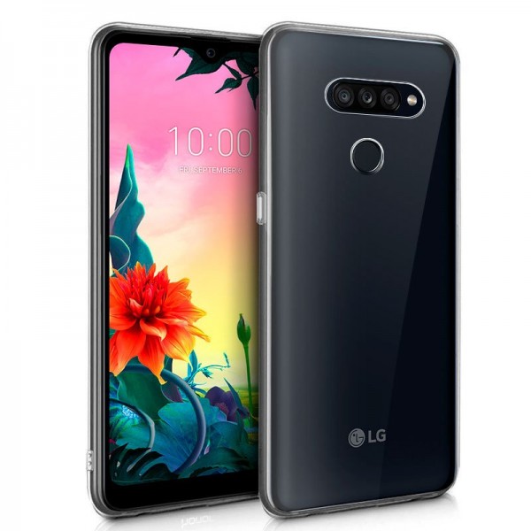 Funda COOL Silicona para LG K50s (Transparente)