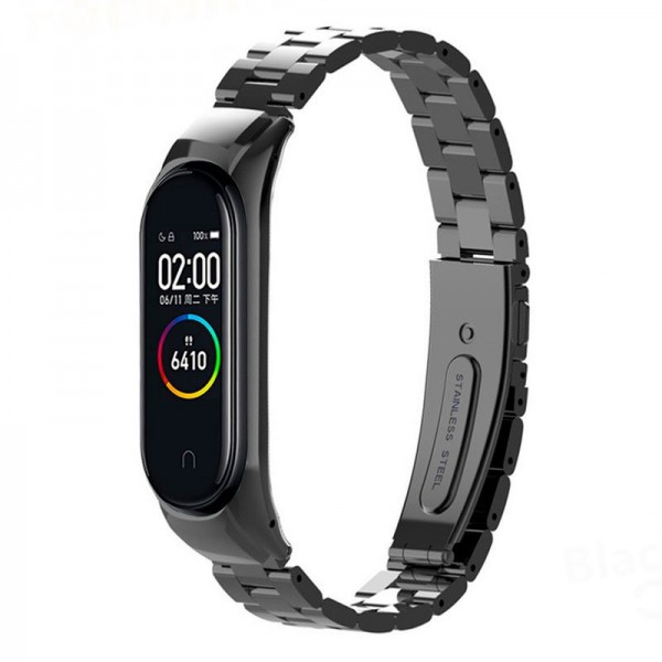 Correa Xiaomi Mi Band 4 / 3 Steel Negro