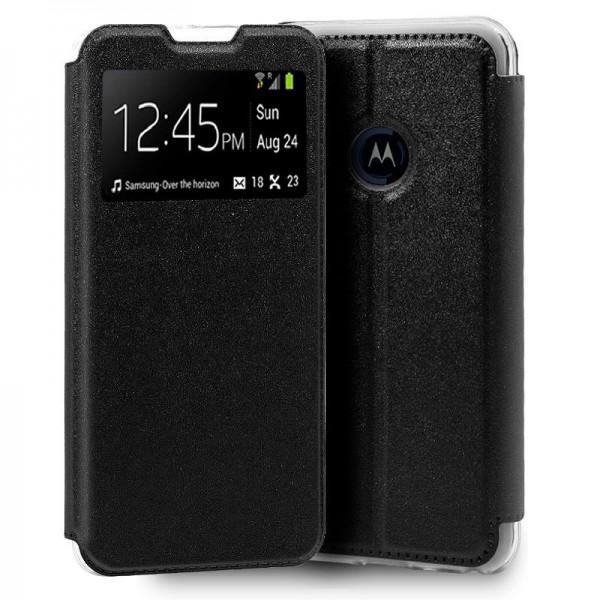 Funda COOL Flip Cover para Motorola One Macro Liso...