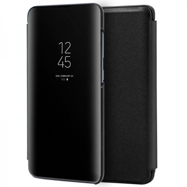 Funda Flip Cover Xiaomi Mi 10 Clear View Negro