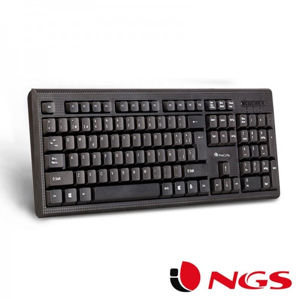 Teclado USB PC Funky V2 NGS Negro