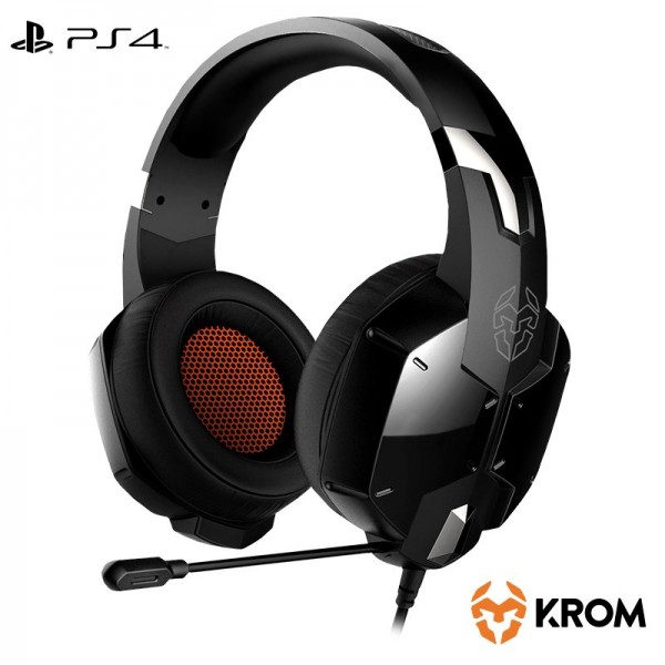 Auriculares Stereo para PC Krom Kopa (+ Adapt. PS4...